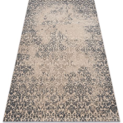 Tappeto Lana JADE 45016/100 Ornamento vintage beige / blu OSTA beige 85x160 cm