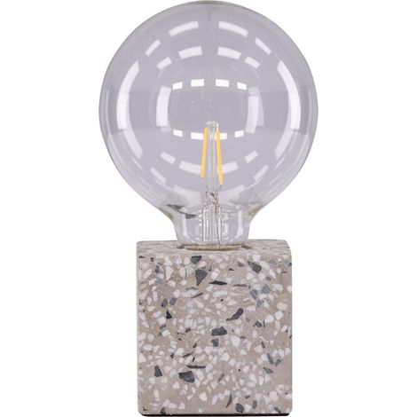 Lampe à Poser Design "Rilche" 9cm Blanc (1/5)