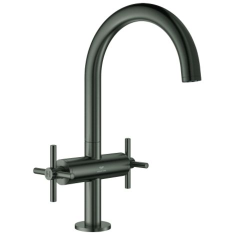 Grohe Atrio Batteria monoforo per lavabo Taglia L Antracite, 21144AL0 (1/2)