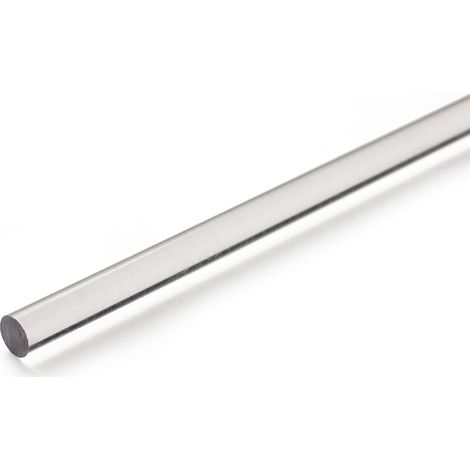 Rs Pro – Tige en polycarbonate transparente 20mm x 1m – Haute résistance à la traction 60 MPa – Température max +140°C – Lot de 1