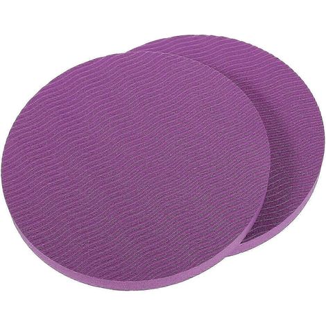 Lot de 2 tapis de yoga, compatibles avec les genoux et les coudes, coussinets souples pour genoux et coudes, tapis de soutien pour le fitness, haute qualité (1/5)