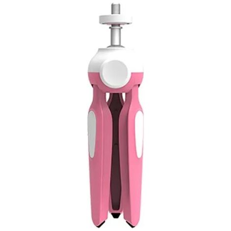 Mini trépied coloré pour projecteur, mini support à clipser pour caméra, flexible (rose) (1/2)
