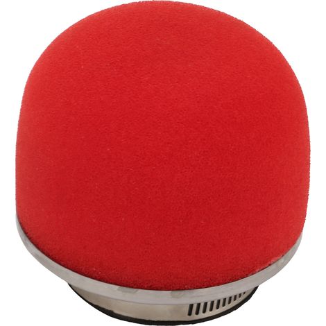 [2-Pack] 54mm Mushroom-Shaped Air Filters with Offset Filter Housing and Large Red Sponge for Motorcycle Tuning and High-Performance Air Intake--BIEMMEDUE (1/5)