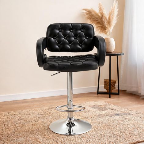 Tabouret de bar réglable de 63,5 à 83,5 cm 61 x 50 x 114 cm (1/5)