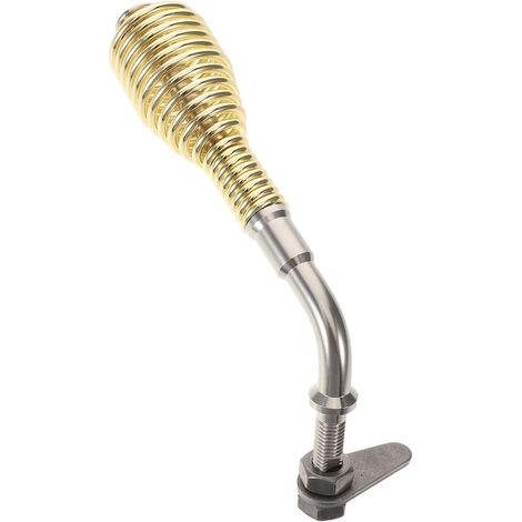 Poignée de Cheminée en Alliage avec Filetage M8, Résistante la Chaleur et Grip Amélioré, Design Vintage pour Grils Fumoirs et Armoires (1/5)