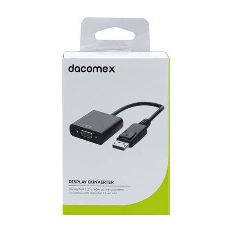 DAC-199059 Convertisseur actif Dacomex DisplayPort 1.2 vers VGA 15cm