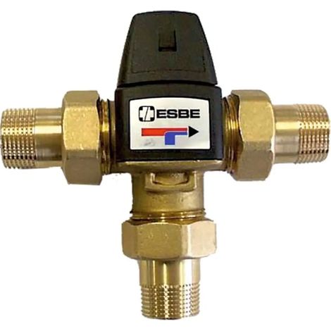 Wolf Miscelatore termostatico acqua 3/4 per acqua calda, 2744370