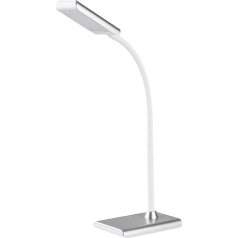 LED-Schreibtischlampe 7W 400lm 4000K Silberfarbe 9x13x33cm EDM (1/2)