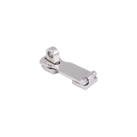 Pestillo de puerta de acero inoxidable 316 de alta resistencia con orificio giratorio para candado, 7,6 cm x 2,5 cm - Crezuo