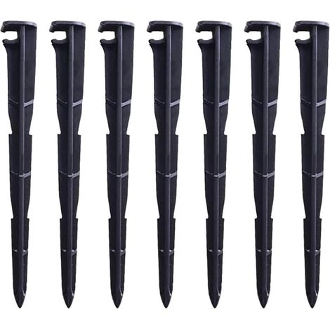 Pack of 50 Fixing Pegs for Drip Lines, Irrigation Pipes and Drippers (1/5)
