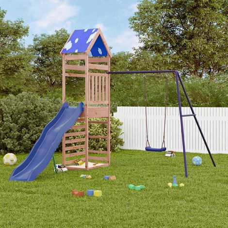 Outdoor Playset Solid Wood Douglas vidaXL (1/5)
