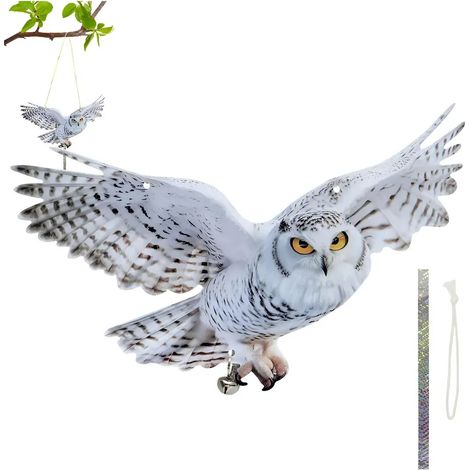 Leurre de hibou pour effrayer les oiseaux (1/5)