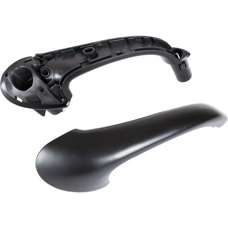 Poignée de porte intérieure avant gauche noire pour Mercedes Classe C W203 (2000-2007). (1/2)