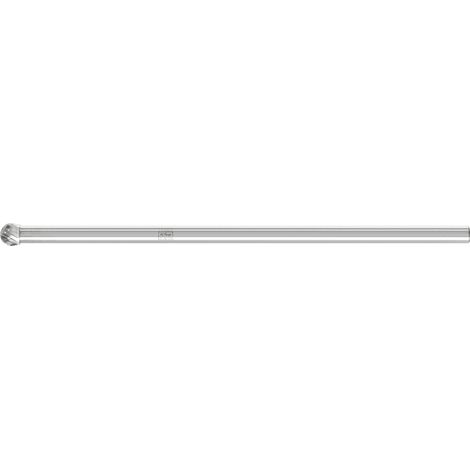 PFERD TOOLS Hartmetall Frässtift Kugel KUD Ø 08x07mm Schaft-Ø 6x150mm Z3P universal mittel kreuzverzahnt (1/4)
