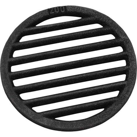 Round Cast Iron Fireplace Grate Ø20cm For Wood Stove Insert, High Temperature Resistant (1/5)