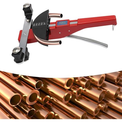 Rot Cintreuse manuelle de tubes en cuivre avec kit de pliage 90° - 6-22 mm 3126cm (1/5)