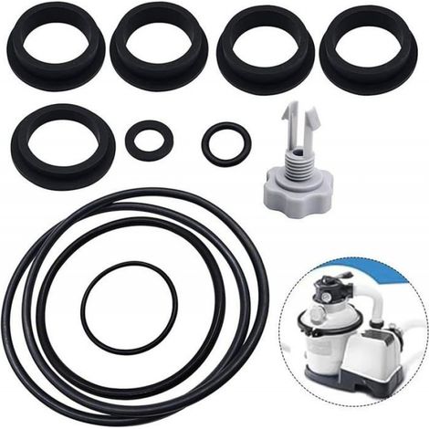 Kit de réparation pour filtre à sable - valve de libération d'air et joints toriques pour pompes à filtre à sable Intex (1/5)