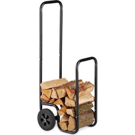 Holzwagen aus metall