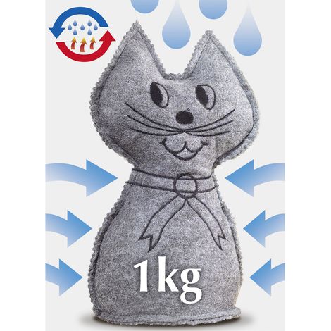 Sachet anti-humidité en forme de chat (1/2)