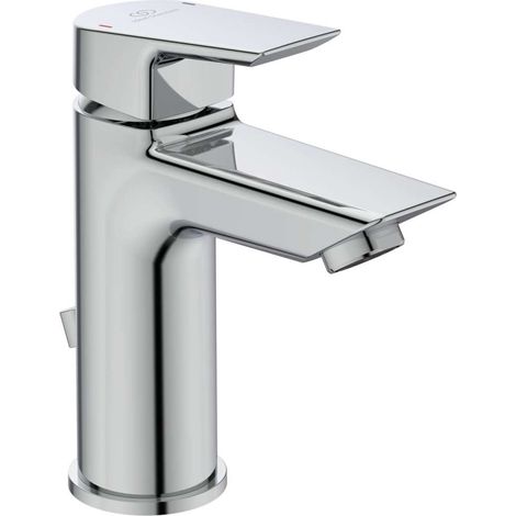 Ideal Standard Miscelatore lavabo Tesi, 5 l/min., con piletta di scarico, sporgenza 93mm, Cromo, A6557AA (1/4)