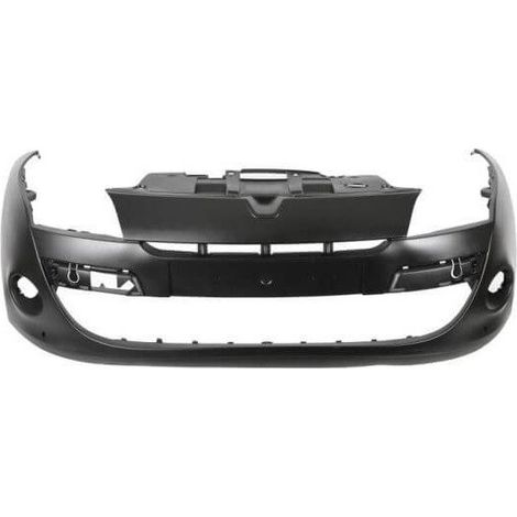 Pare-choc avant à peindre avec 2 trous radars 5 portes Renault Megane 3 phase 1 2008-2012