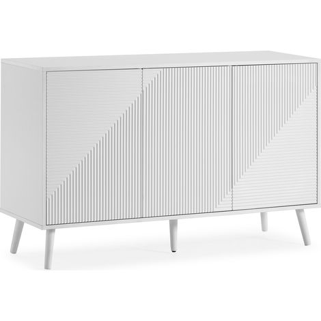 Credenza Telmo 3 ante colore Bianco