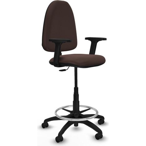 Piqueras y Crespo B2D01RF Silla de Oficina Marrón Oscuro