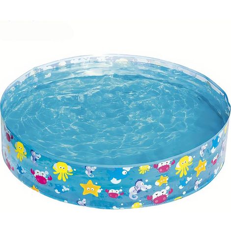 Piscine de jardin portable familiale, bassin gonflable loisirs enfants et adultes (1/5)