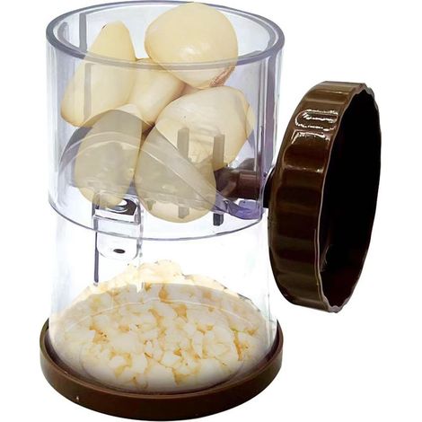 Moulin à main pour noix rondes, broyeur de noix de noyer et d'arachide, moulin à chocolat, moulin à noix manuel pour noix et graines, durable pour la cuisine et la maison, 1 moulin (1/5)