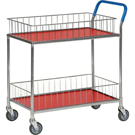 Bordo a rete per ripiano inferiore carrello 750x440x140 - Kongamek KM1720-TSU