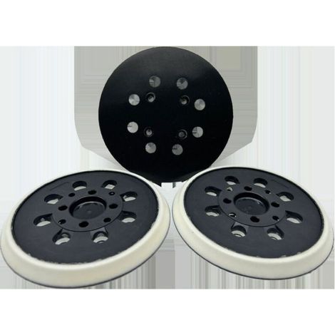 Plateau de ponçage excentrique - Nosheir - Ø 125 mm - Dureté moyenne - 8 trous - Compatible Bosch PEX 300/400 AE (1/4)