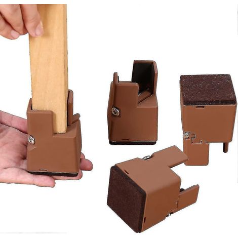 4 chaises réglables, montants et pieds de table avec clips à vis. (1/5)