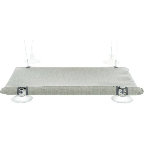 Trixie Modello Velluto Letto per Gatto Grigio Confortevole (1/5)