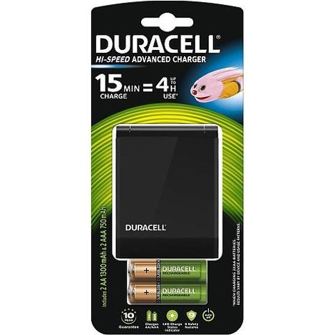 Chargeur Duracell CEF 27+ AA 1300+ AAA 750 (5000394114524)