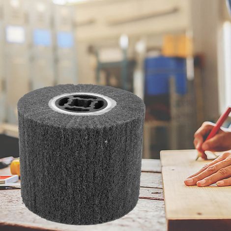 Accessoires pour le polissage et le brunissage par tréfilage de fil de nylon : brosses à lamelles abrasives (600) (1/5)