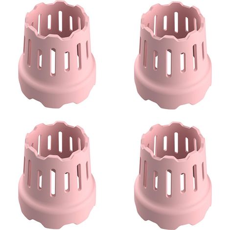 Set of 4 Double-Sided Bottle Drying Racks for Wine Glasses and Mugs, Pink (1/5)