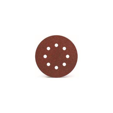 DISCO ABRASIVO CON VELCRO 'HAZLO TÚ MISMO' Ø 125 mm - grano 180 - 6 (1/2)