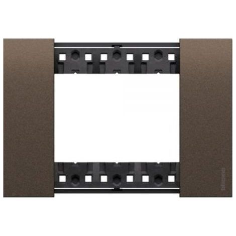 BTicino Living NOW placca BRONZO 3 posti - KA4803KB
