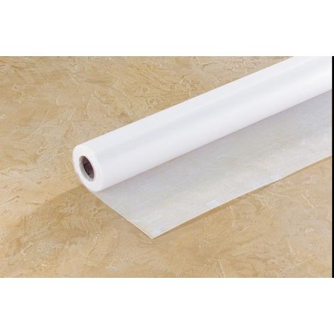 L'Outil Parfait – Toile de verre bordée 25m x 0.07m – Grande résistance mécanique 60kg – Taux d'absorption peinture nul – Pose facile (1/2)