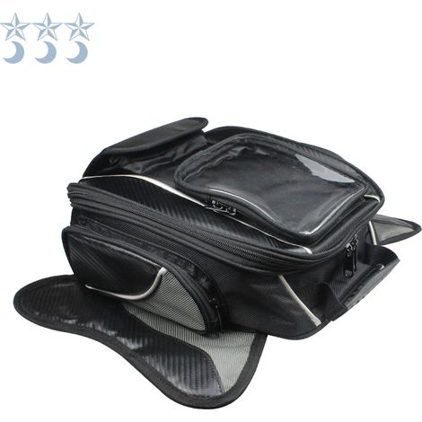Sacoche de réservoir de moto avec aimant puissant, grande capacité, bandoulière, résistante à l'usure, sac d'épaule, sac de voyage, sac de rangement étanche