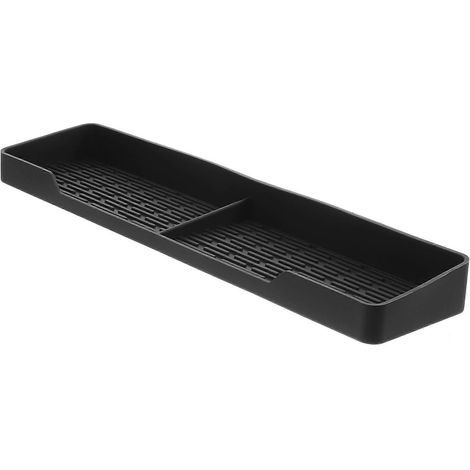 Support magnétique en silicone pour plaque de cuisson, grille flexible pour four, organisateur en silicone pour plaque de cuisson-38.5X10CM-Black
