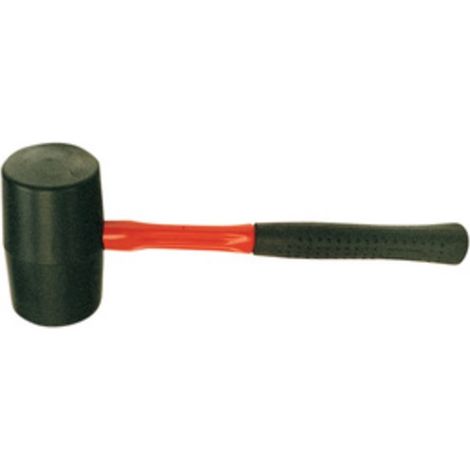 MAZZUOLA TESTA IN GOMMA 45 MM M/FIBERGLASS