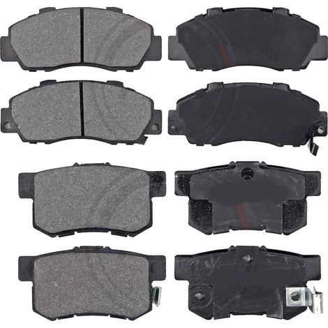 KIT PASTIGLIE FRENO ANTERIORI E POSTERIORI compatibile con HYUNDAI ACCENT III (MC) / PASTIGLIE FRENANTI AUTO OEM FDB1955,FDB1956 / SOSTITUZIONE DIRETTA / BASSA POLVERE / SILENZIOSO