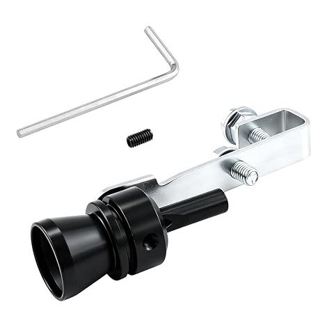 Turbo Sound Whistle Universal Aluminum Alloy V8 Turbo Exhaust Pipe Oversized Exhaust Pipe Car Roar Simulator Sound Auto Fuyal Whistle Accessories (1/5)