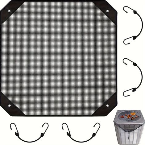 Wasserdichte Netz-Klimaanlagen-Abdeckung für Außenbereich – Ideal für Terrasse, Wandgeräte, Hof – Witterungsbeständig – 71 x 71 cm
