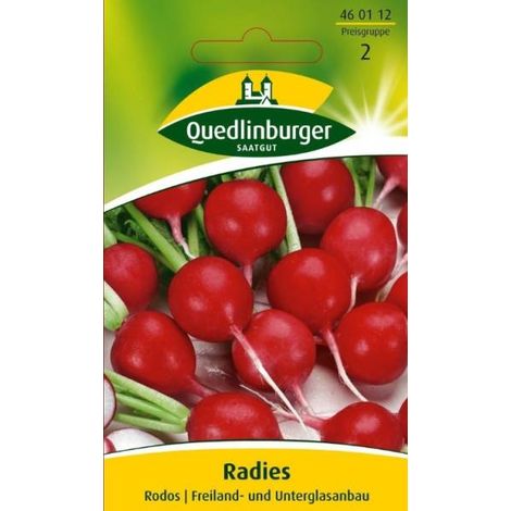 Quedlinburger Radies Rodos - Gemüsesamen (1/2)