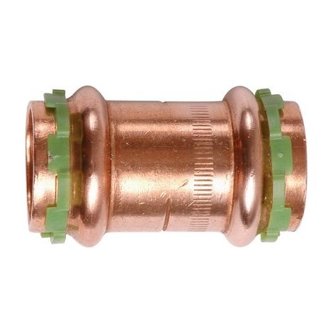 Raccord cuivre droit à sertir - Femelle - Diamètre 35 mm - Vsh SudoPress - Aalberts Integrated Piping Systems