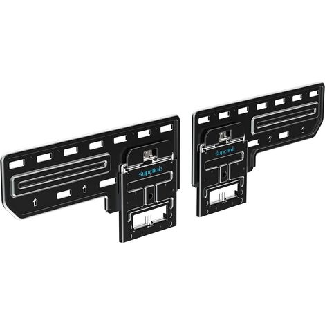 Support Mural TV Ultra-Mince pour TV Plate et TV à Cadre de 42 à 100 Pouces Profil Bas 8mm Support TV Mural à Micro-écartement jusqu'à 80KG (1/5)