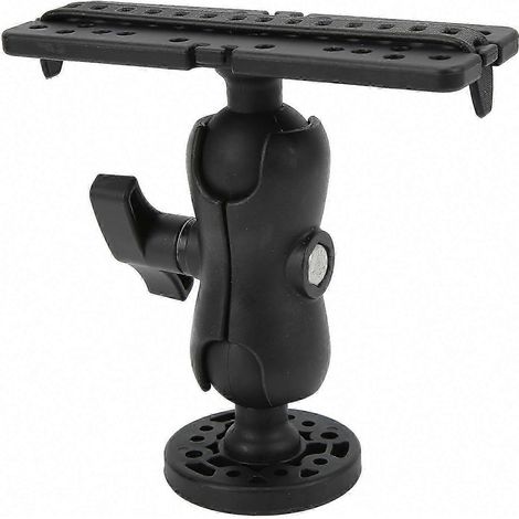 Support Ram-B-111U-A sondeur portable, support transducteur pour échosondeur, fixation marine robuste, kit accessoire pêche, compatible perche et rail. (1/5)