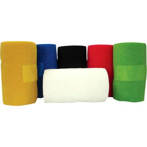 Bande cohésive couleurs standard, lot de 18 (1/3)